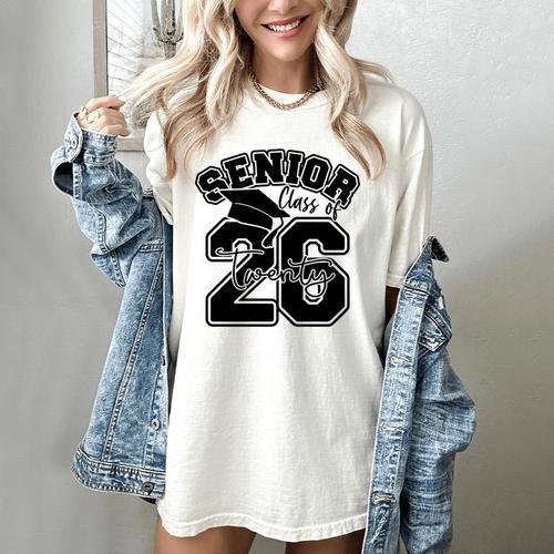 Class Of 2026 Senior 2026 Graduation Women's Comfort Colors T-Shirt - Best Gift Smart
