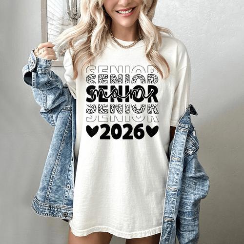 Class Of 2026 Senior Graduation Year Women's Comfort Colors T-Shirt - Best Gift Smart