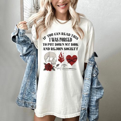 Dark Romance Bookish Merch Put My Book Down Spicy Book Women Women's Comfort Colors T-Shirt - Bookorys DE