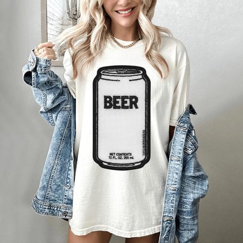 Generic Beer 1980s 80s Nostalgia Premium Tri-Blend Women's Comfort Colors T-Shirt - Figerry