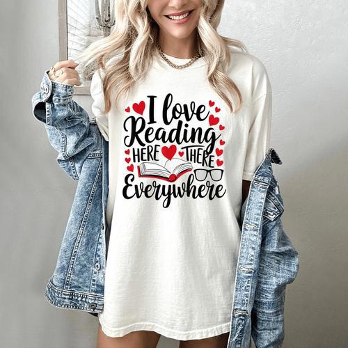 Its A Good Day To Read Book Across America Kids Women's Comfort Colors T-Shirt - Bookorys CA