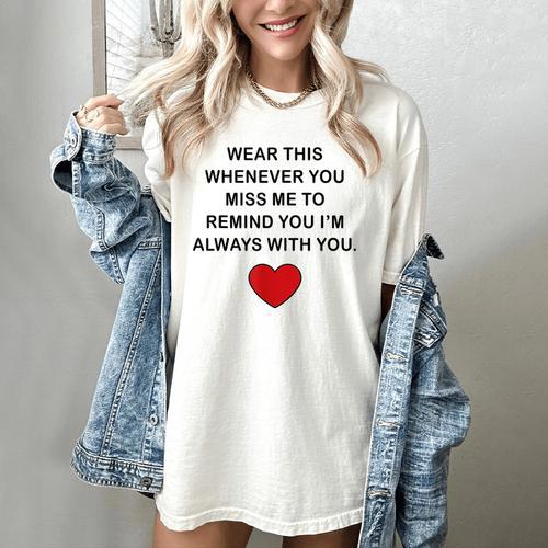 Memory Endearment Love Quote Women's Comfort Colors T-Shirt - Easessy