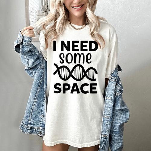 I Need Some Space Introvert Astronaut Science Women's Comfort Colors T-Shirt - Raresse
