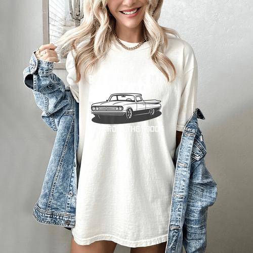 Please Be Patient With Me I'm From The 1900s Old Car Premium Women's Comfort Colors T-Shirt - Figerry
