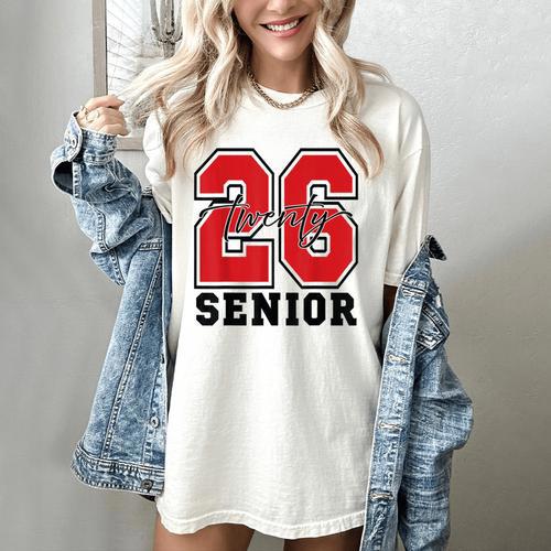 Senior 2026 Class Of 2026 School Graduation 2026 Merch Women's Comfort Colors T-Shirt - Best Gift Smart