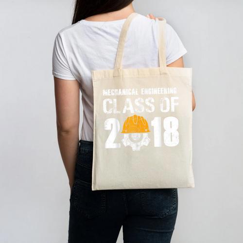 2018 Mechanical Engineering Graduation Shirt Mechanic Canvas Tote Bag - Best Gift Smart