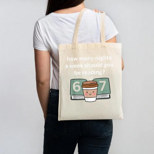 67 Meme English Teacher Reading Book Lover Humor Canvas Tote Bag - Bookorys