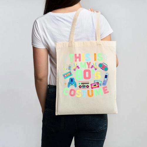 This Is My 90s Costume Mixtape Era Outfits Nostalgia 1990s Canvas Tote Bag - Figerry