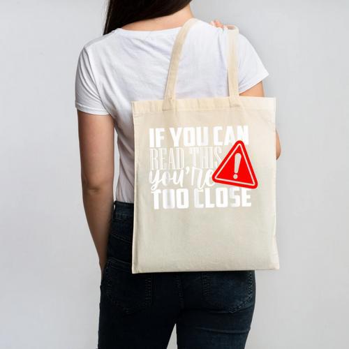 Antisocial Keep Away Sarcastic Bad Attitude Introvert Canvas Tote Bag - Raresse