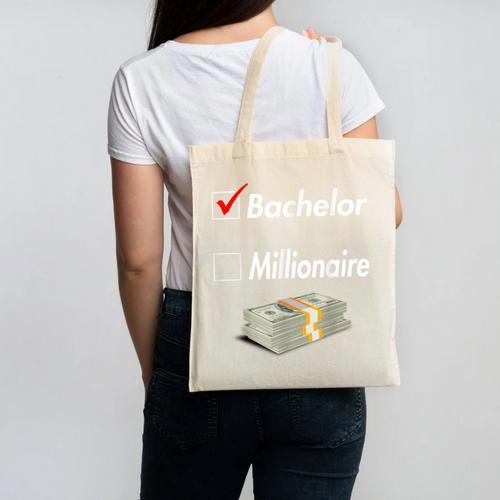 Bachelor Graduation Canvas Tote Bag - Best Gift Smart