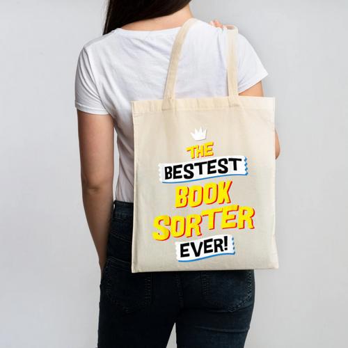 Best Book Sorter Job Occupation Canvas Tote Bag - Bookorys