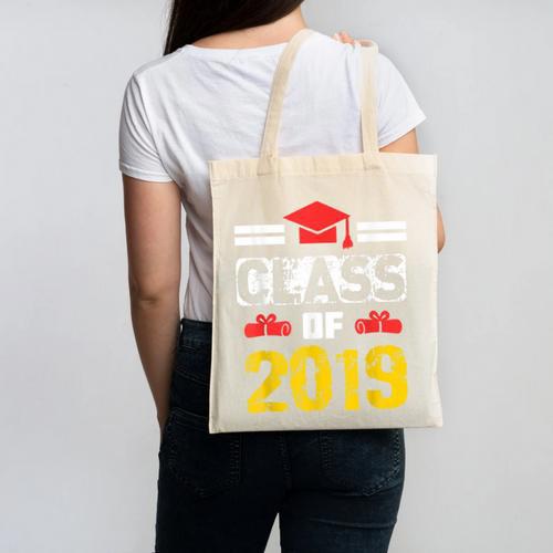 Class Of 2019 Graduation Senior High School College Canvas Tote Bag - Best Gift Smart