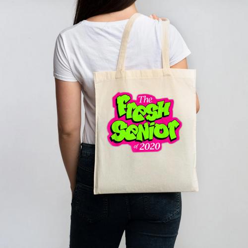 Class Of 2020 Senior 90s TV Style Graduation Canvas Tote Bag - Best Gift Smart