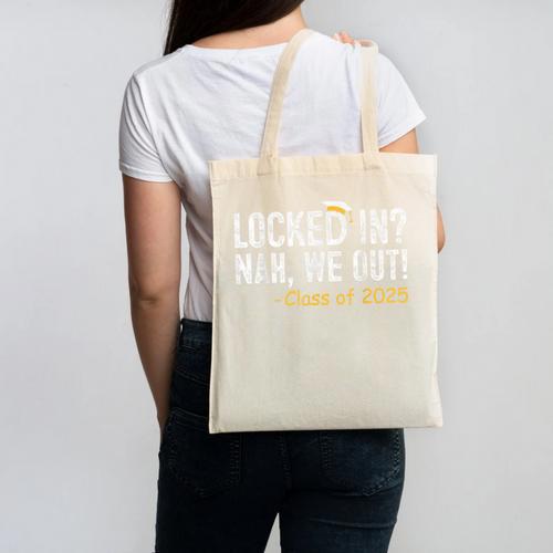 We Out Class Of 2025 Senior Graduation Graduate Grad Canvas Tote Bag - Best Gift Smart