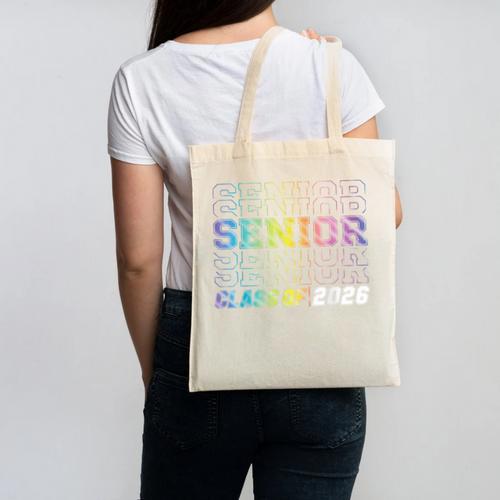 Class Of 2026 Senior 2026 Back To School 2026 Graduation 26 Canvas Tote Bag - Best Gift Smart