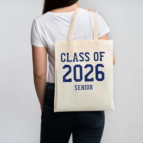 Class Of 2026 Senior Graduation High School College Grad Canvas Tote Bag - Best Gift Smart