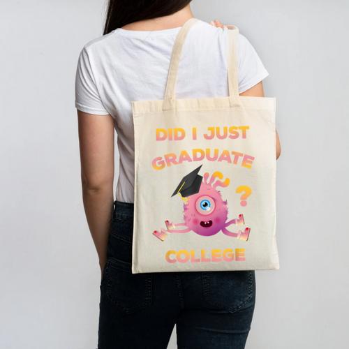 College Graduation 2018 Shirt Graduate For Her Canvas Tote Bag - Best Gift Smart