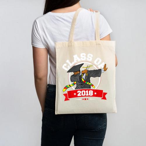 Dabbing Graduation Class Of 2018 TShirt History Month Canvas Tote Bag - Best Gift Smart