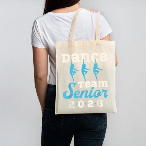 Dance Team Senior 2026 Senior Night Graduation Grad Canvas Tote Bag - Best Gift Smart