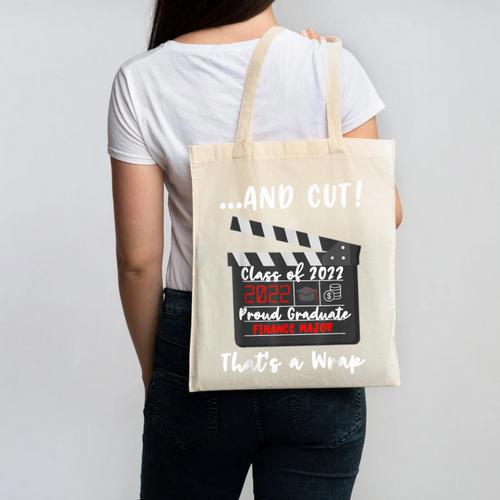 Finance Major Graduation Class Of 2022 Graduate Finance Canvas Tote Bag - Best Gift Smart