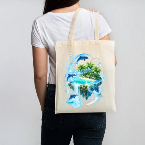 Frutiger Aero Canvas Tote Bag - Figerry