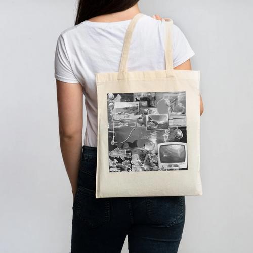 Frutiger Aero Y2K Old School Retro Vibes Canvas Tote Bag - Figerry