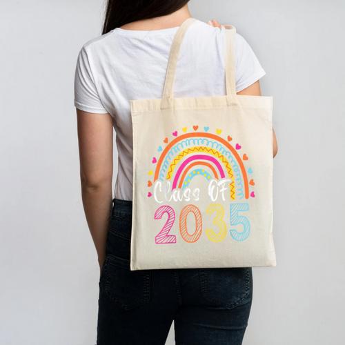 Future Class Of 2035 Preschool Graduation Pre-K Graduate Canvas Tote Bag - Best Gift Smart
