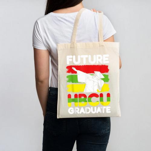 Future HBCU African American Gradute Graduation Canvas Tote Bag - Best Gift Smart