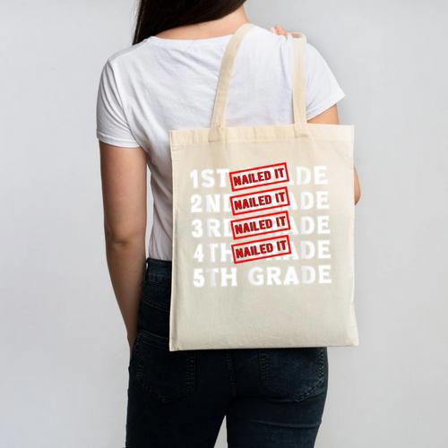 Goodbye 4th Grade Graduation Last Day School Hello 5th Grade Canvas Tote Bag - Best Gift Smart