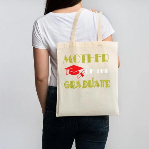 Graduation Mom Mommy Mother Of The Graduate T Shirt Canvas Tote Bag - Best Gift Smart