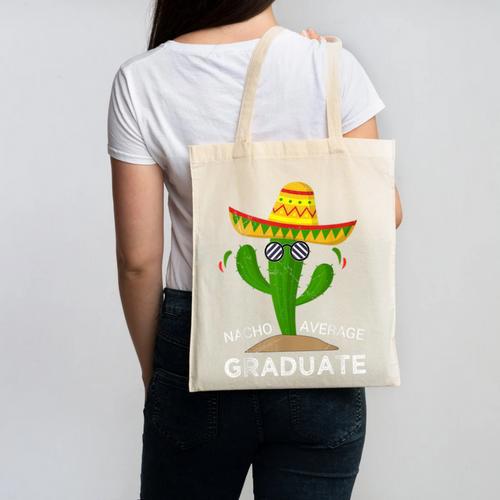 High School College Graduate Graduation Canvas Tote Bag - Best Gift Smart