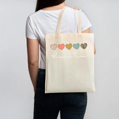 Hospice Nurse Appreciation Hospice Nursing School Graduation Canvas Tote Bag - Best Gift Smart