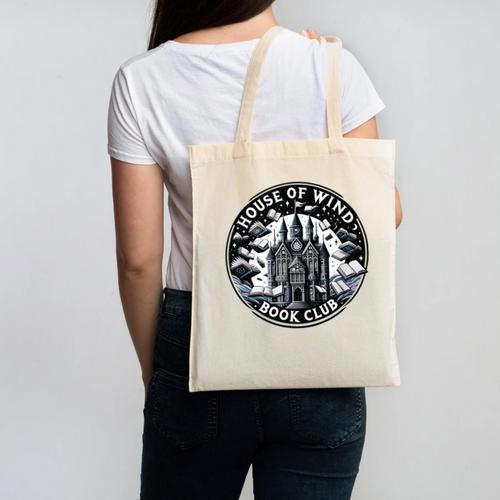 House Of Wind Book Club Fantasy Canvas Tote Bag - Bookorys