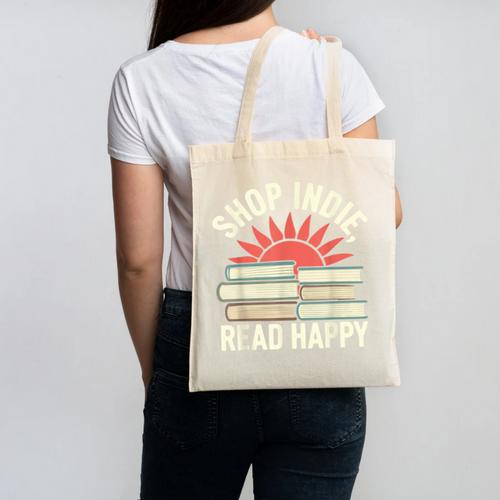 Independent Bookstore Fans Shop Local Literary Community Canvas Tote Bag - Bookorys AU
