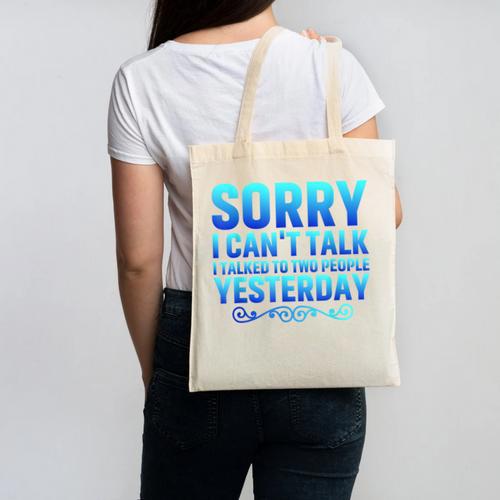 Introvert Antisocial Sarcasm Introverts Anti Social Canvas Tote Bag - Raresse