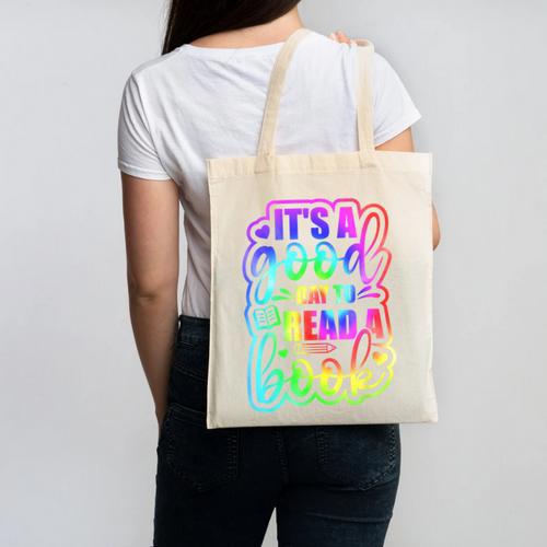 Its A Good Day To Read Book Kids Boys Girls Reading Graphic Canvas Tote Bag - Bookorys