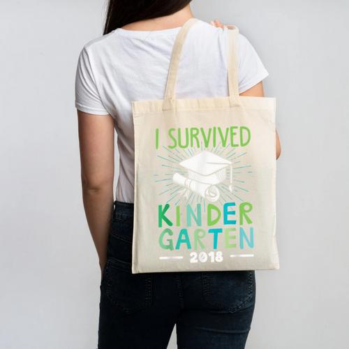 Kindergarten Graduation Graduate t Shirt 2018 Canvas Tote Bag - Best Gift Smart
