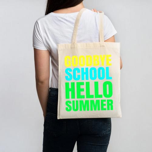 Last Day Of School Shirt Teacher Tee Graduation Canvas Tote Bag - Best Gift Smart