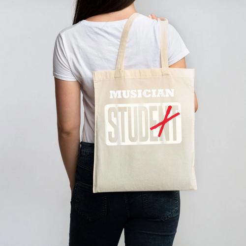 MUSICIAN Student Shirt Graduation MUSICIAN Stud Canvas Tote Bag - Best Gift Smart