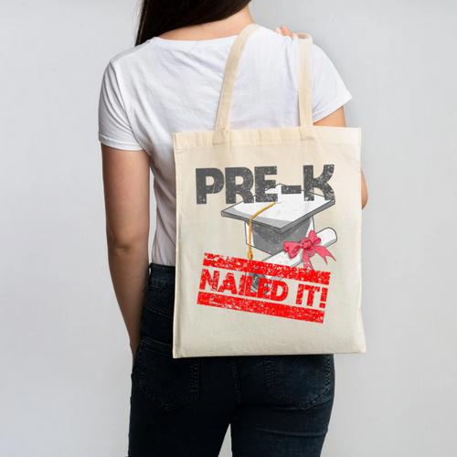 Pre-K Graduation Shirt Preschool Graduation T Shirt Canvas Tote Bag - Best Gift Smart