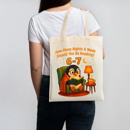 Reading 6 7 Six Seven Meme English Teacher Book Lover Canvas Tote Bag - Bookorys