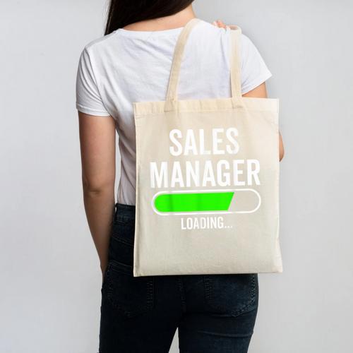 Sales Manager Loading Graduation Graduate New Job Canvas Tote Bag - Best Gift Smart