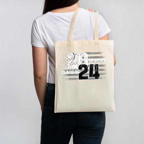 Senior 2024 Graduation Class Of 2024 Senior Women Boy Girl Canvas Tote Bag - Best Gift Smart