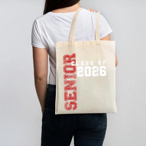 Senior Class Of 2026 Graduation Grad 26 Canvas Tote Bag - Best Gift Smart