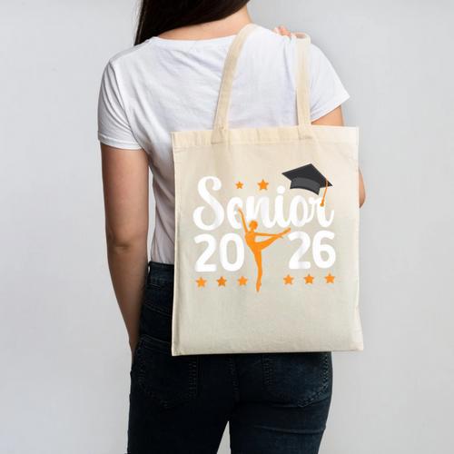 Senior Dancer 2026 Graduation Dance Senior 2026 Canvas Tote Bag - Best Gift Smart