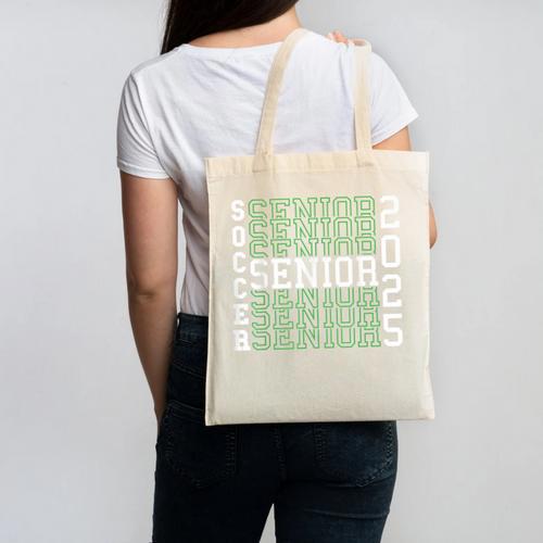 Soccer Senior Night Soccer Senior 2025 Graduation 45 Canvas Tote Bag - Best Gift Smart