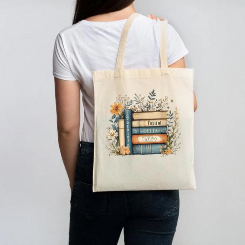 Subtle Book Anti Trump Women Book Loves Retro Canvas Tote Bag - Bookorys