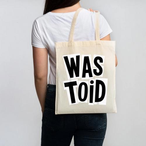 Wastoid 80s Slang Retro Teen Quote Gen X Nostalgia Canvas Tote Bag - Figerry