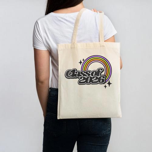 Women's Class Of 2026 Graduation Special Occasion Canvas Tote Bag - Best Gift Smart