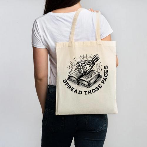 2 SIDES I Look Better Bent Over A Book Saying Quote Canvas Tote Bag - Bookorys AU